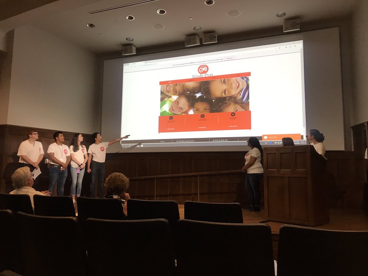 Our next group is Kindr-Port. A transportation service for children.