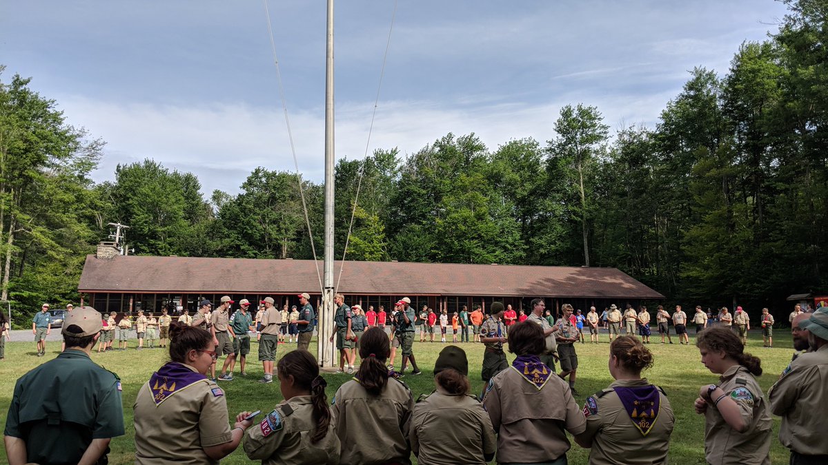 CampMinsi's tweet photo. A big thanks to the 250+ Scouts, leaders, staff and volunteers who made the fourth week of our 2019 summer camp season so great! https://t.co/LArQEX2o9A