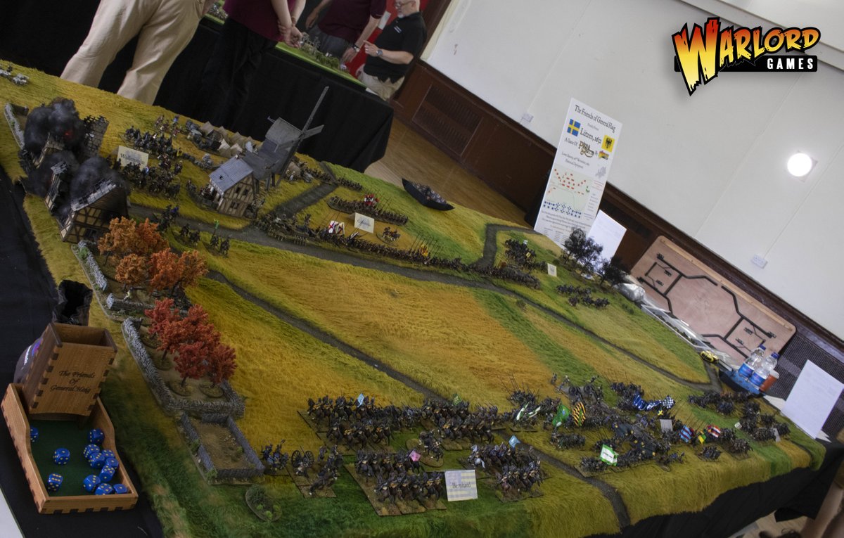 WarlordGames's tweet photo. The Friends of General Haig always put on a great game for us! This year at Open Day, it was the Battle of Lützen!
#warlordgames #friendsofgeneralhaig #pikeandshotte #historicalwargaming #tabletopgaming https://t.co/XQJl8RVvor