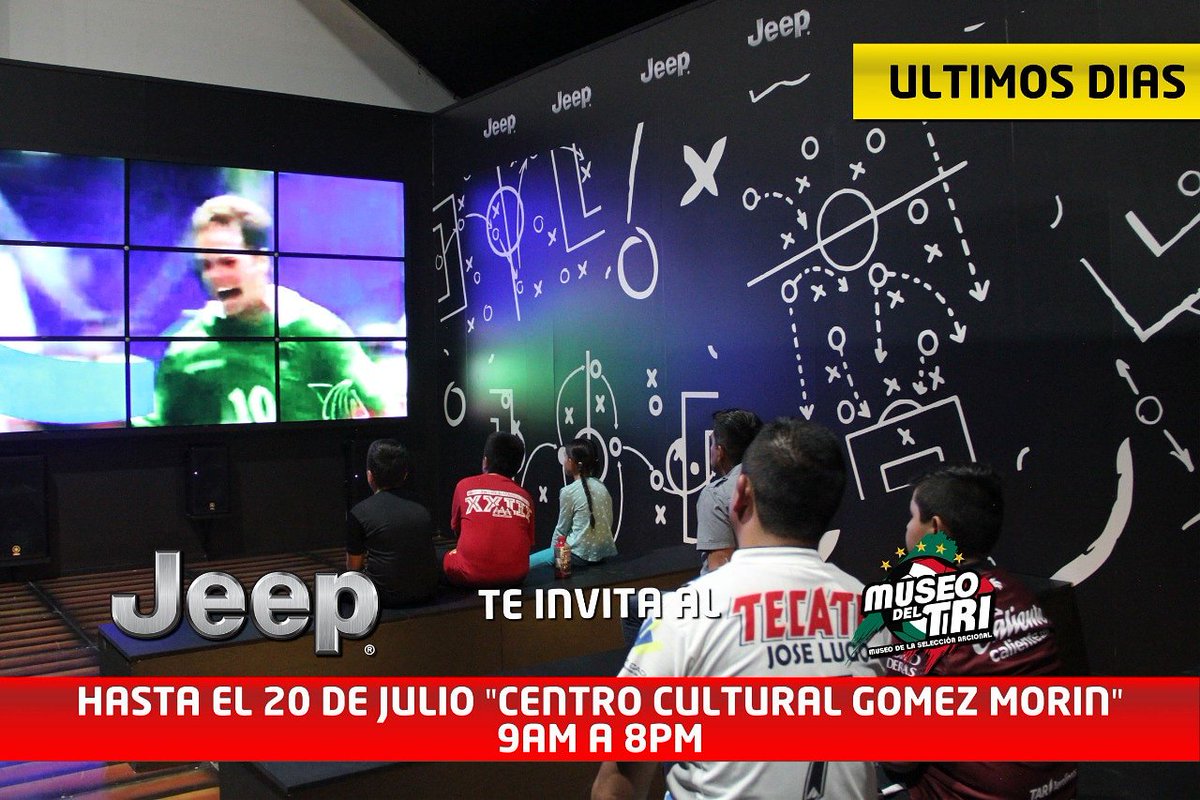 MuseoTri's tweet photo. @JeepMx te invita a visitar el#museodeltri últimos días. 
¡No te lo puedes perder! #misnm2019 #QroTePoneDeBuenas https://t.co/UI3KIs5XW2