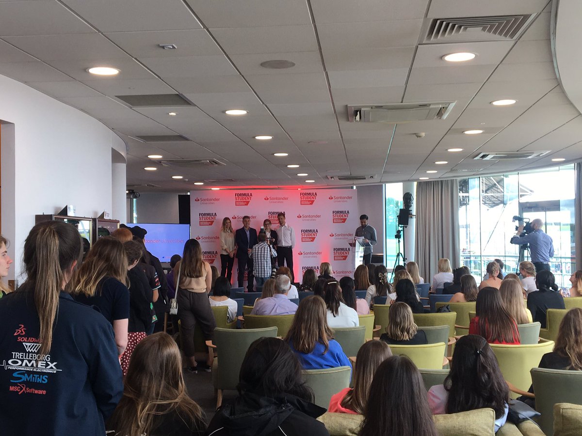 gordana_collier's tweet photo. Congratulations to Meghan on her #STEMship award @santanderuknews @oxbrookesracing @FormulaStudent  @obuecm https://t.co/5b9rcavEXx