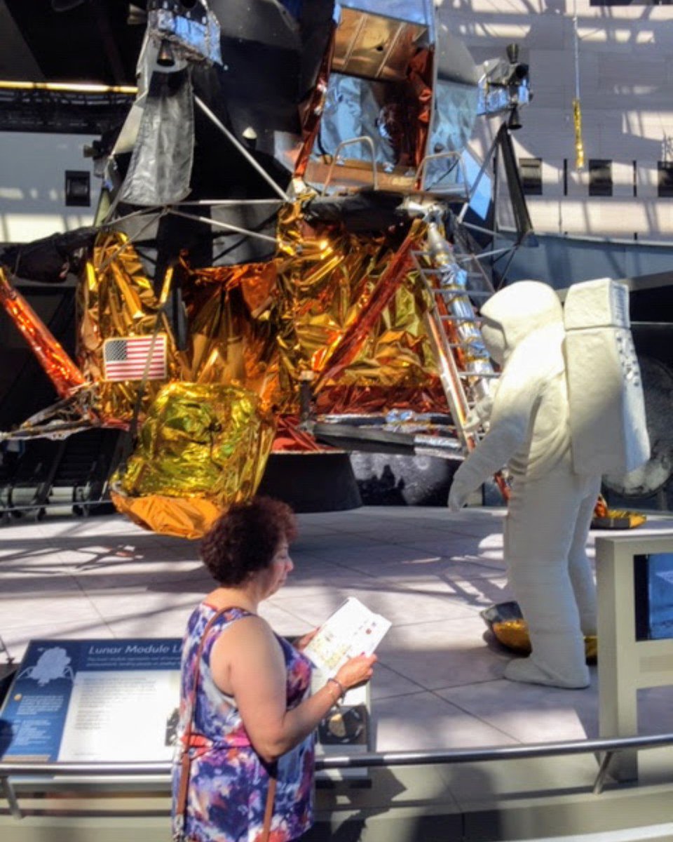OurLadySchool's tweet photo. Mrs. Buonpane is celebrating the 50th Anniversary of the Moon Landing! What better way to celebrate today than by reading about it? #OLPHREADS #apollo11 #moonlanding https://t.co/ytToWxUcMT