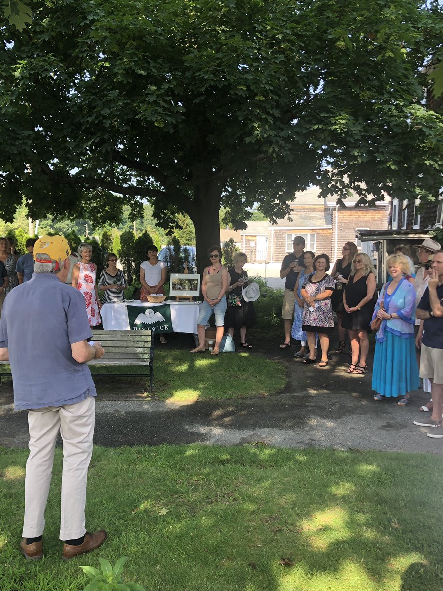 RISecState's tweet photo. Secretary Gorbea joined #HistWick this morning to honor the women entrepreneurs of the 18th and 19th century and celebrate the women-owned businesses in Wickford today at a historic marker unveiling ceremony. For more information visit https://t.co/PgLzYuehoq https://t.co/rgDiRuPnhu