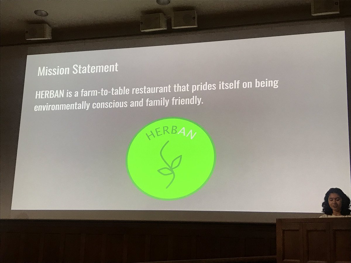 Our third group of the morning is “Herban” a farm to table restaurant that brings the country to the city.