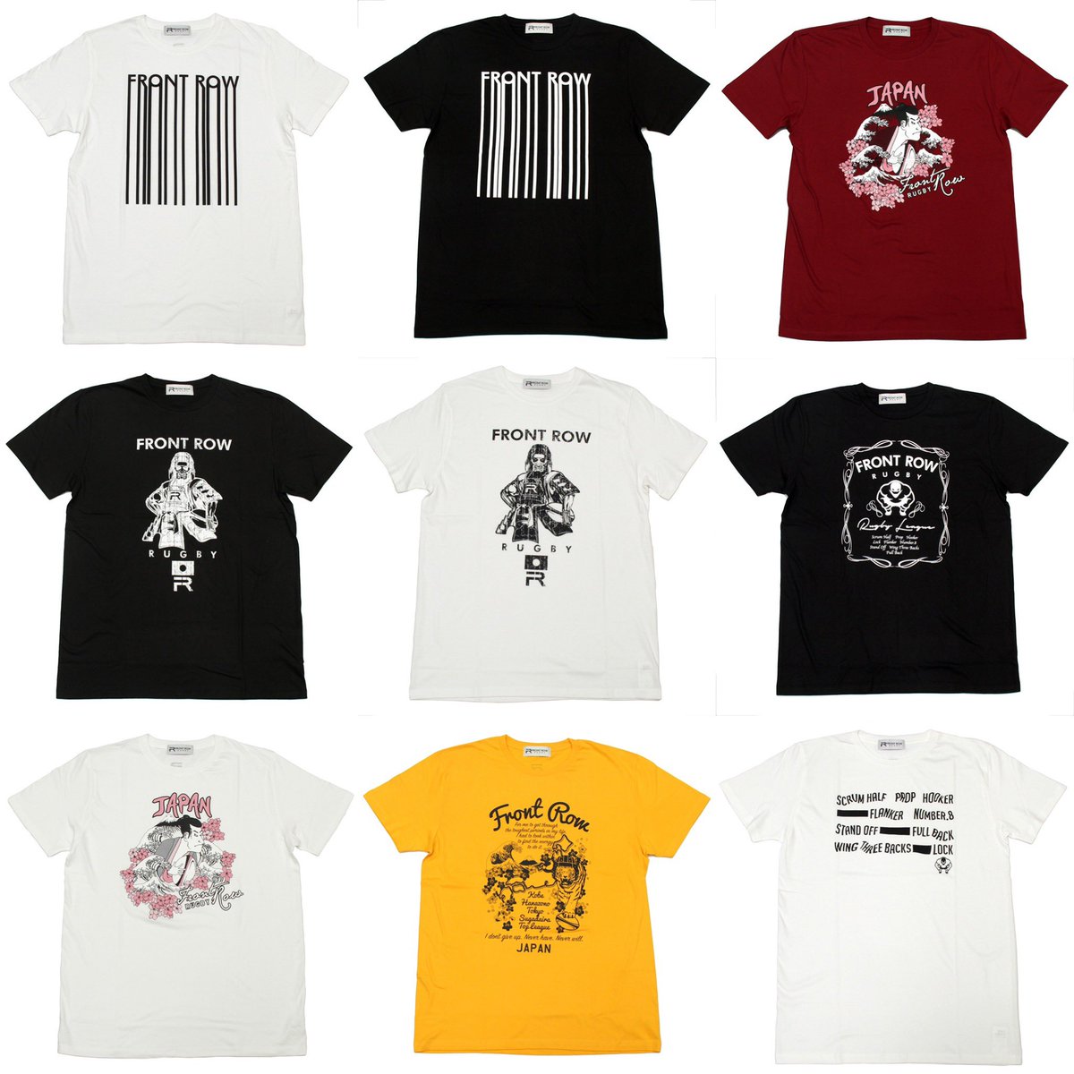 frontrow_kobe's tweet photo. 🆕 Tシャツ6種類・各2色展開🏉が新発売😊✨
price：¥3,800〜¥3,950(税込)
size��S〜XXL
▼yahoo!ショッピング▼
https://t.co/LXSQaQHeYZ
▼online store▼
https://t.co/3raeynBWXO
#rugby #RWC2019 #フロントローラグビー #ラガーマン #菅平 https://t.co/muyECBO5IJ