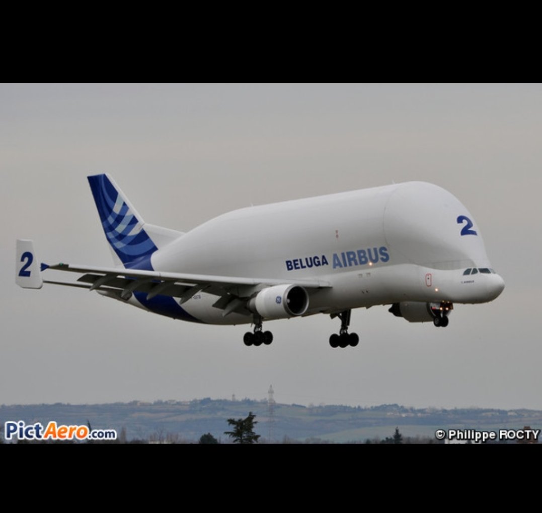 is_keelu's tweet photo. BGA #Airbus Transport International
Airbus A300 B4-608ST (Beluga)
Spotted over #France
#LargeCargo #SuperTransporter #Planespotting #Planespotter #aviationdaily #aviation #Plane https://t.co/g6K6g2Hmjr