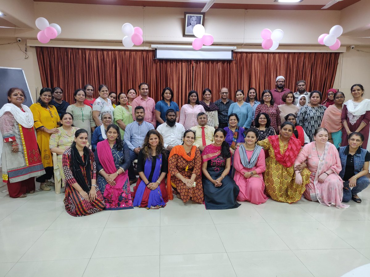 Arijit79India's tweet photo. A week's Mumbai visit came to an end with the #RoleOfData #workshop at Pradyna Bodhini High School where 50 #teachers participated &amp; acknowledged importance of #Data in #education. It's time for #ActionPlanning &amp; implementation. @EQFI_India #QualityEducation #SDG4 #DataIsPower https://t.co/FyviOCjueK
