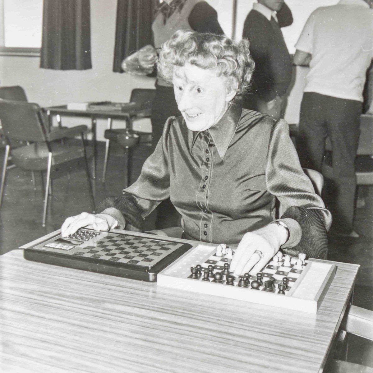 BlindVeterans's tweet photo. Today is #InternationalChessDay!

Our #BlindVeterans have always enjoyed playing, from our early days in Regent's Park to later Chess Congress sessions at our #Brighton centre. 

@ecfchess https://t.co/JfcKoK6hLX