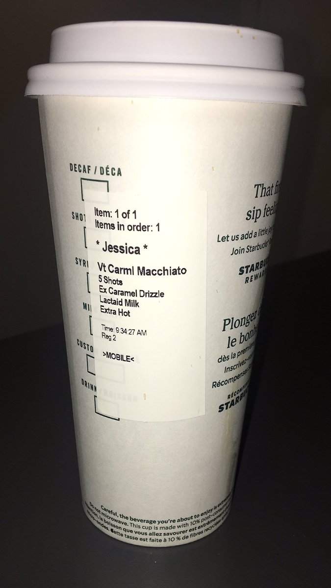 CanadianLife13's tweet photo. Happy Saturday Twitter friends! It’s a muggy one out there already. I need alllll the coffee this morning #extrashots #starbucks #stayawake https://t.co/0uac2qqszT