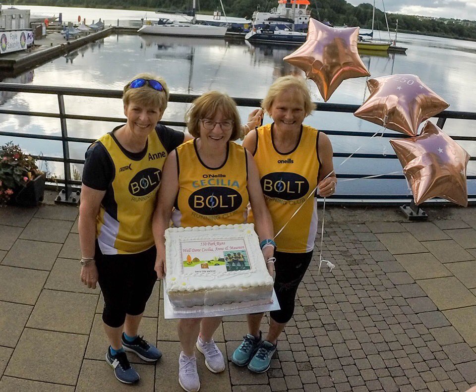 We had three milestones reached this morning (LtoR) Anne reached 50 and cecilia &amp; Maureen reached 250! All 3 ladies have been with us from the start 6years ago. Well done ladies