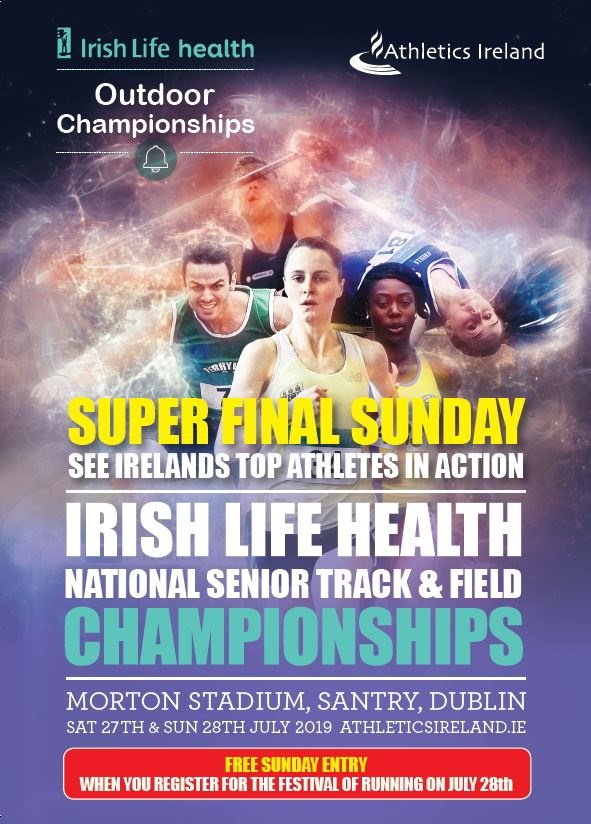 🌟@irishlifehealth National Senior Track and Field Championships🌟 📍July 27th and 28th 💥Tickets €10 on the day, or €5 when purchased online. ✅Under 16s go FREE!! ➡️Tickets available athleticsireland.ie/competition/ir…