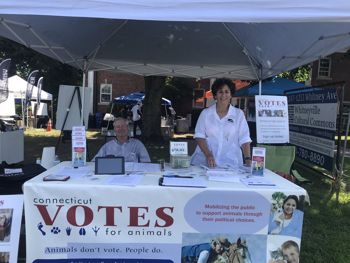 CVFA's tweet photo. We are at Compassionfest!!!! Stop by and say hello and catch Jo-Anne’s presentation at 11:15!! @CompassionCT #Compassionfest #CVA https://t.co/kGjRjw4z6Q