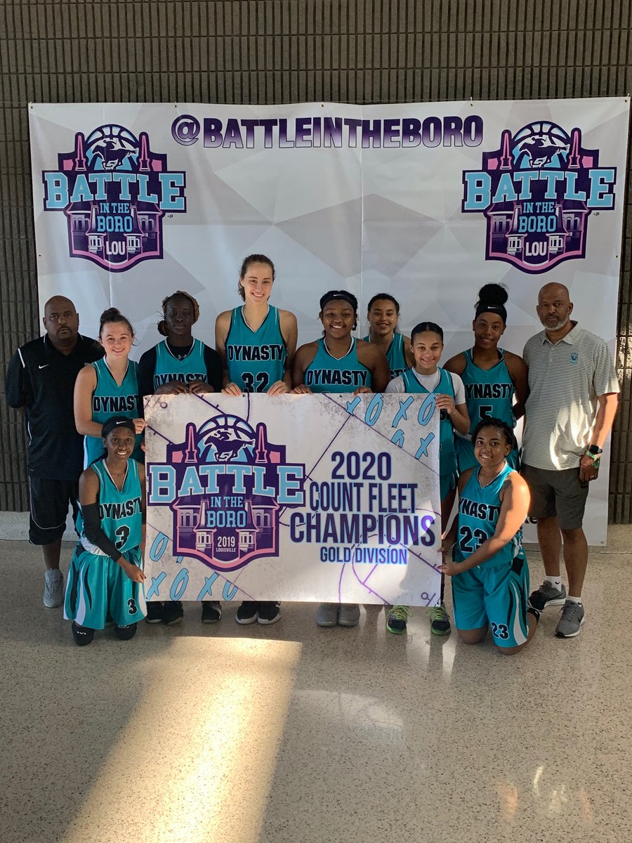 BattleintheBoro's tweet photo. Congratulations to this year's 2020 Count Fleet Division Champions! 
@Tnxtremebball 
@CarolinaDynasty 
@CarolinaWavesBB 
@LadyTeamCLT 
#Boro2019 https://t.co/X7Ef3aSVzi
