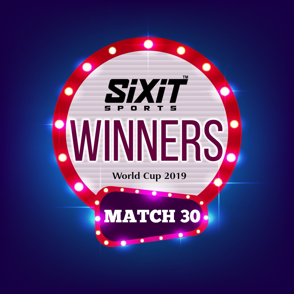 sixitsports's tweet photo. #Congratulations #Winners WorldCup2019 #match30 #Contest #SiXiT #PerformanceUnmatched, kindly request all Winners to fill their respective details in the link below and submit https://t.co/IUMUmaiO8n https://t.co/FLQknclW5U