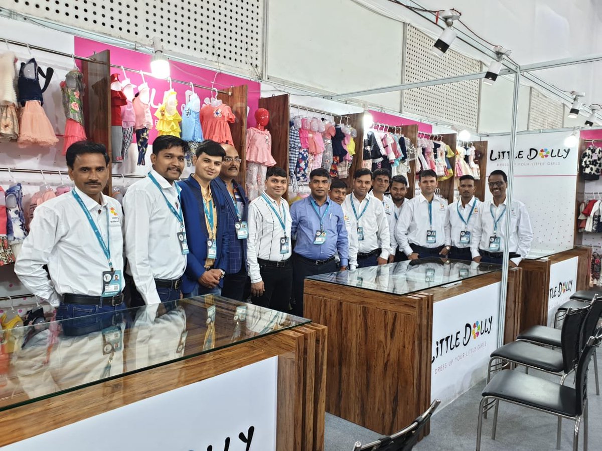 Littledollyind's tweet photo. Special thanks to our team for their efforts.
.
#littledolly #69thnationalgarmentfair #cmai2019 #stall #design #instafashion #CMAI #kidswear #stylish #latestcollection2019 #instagood #photooftheday #fashion #success #thankyou https://t.co/28GiGDMFkz