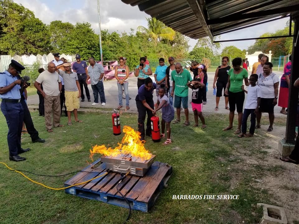 FireService246's tweet photo. Images from our Community Risk Reduction safety event yesterday Friday, July 19, 2019 at the Bush Hall Community Centre, Bush Hall, St Michael. #Barbados #BarbadosFireService #FireSafety https://t.co/tvIDzGiOlf