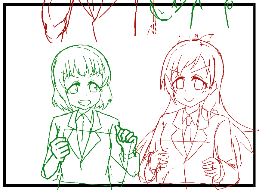 @suirasan_kudoP あかりんごも描いてるのでよろしくおねがいします!! 