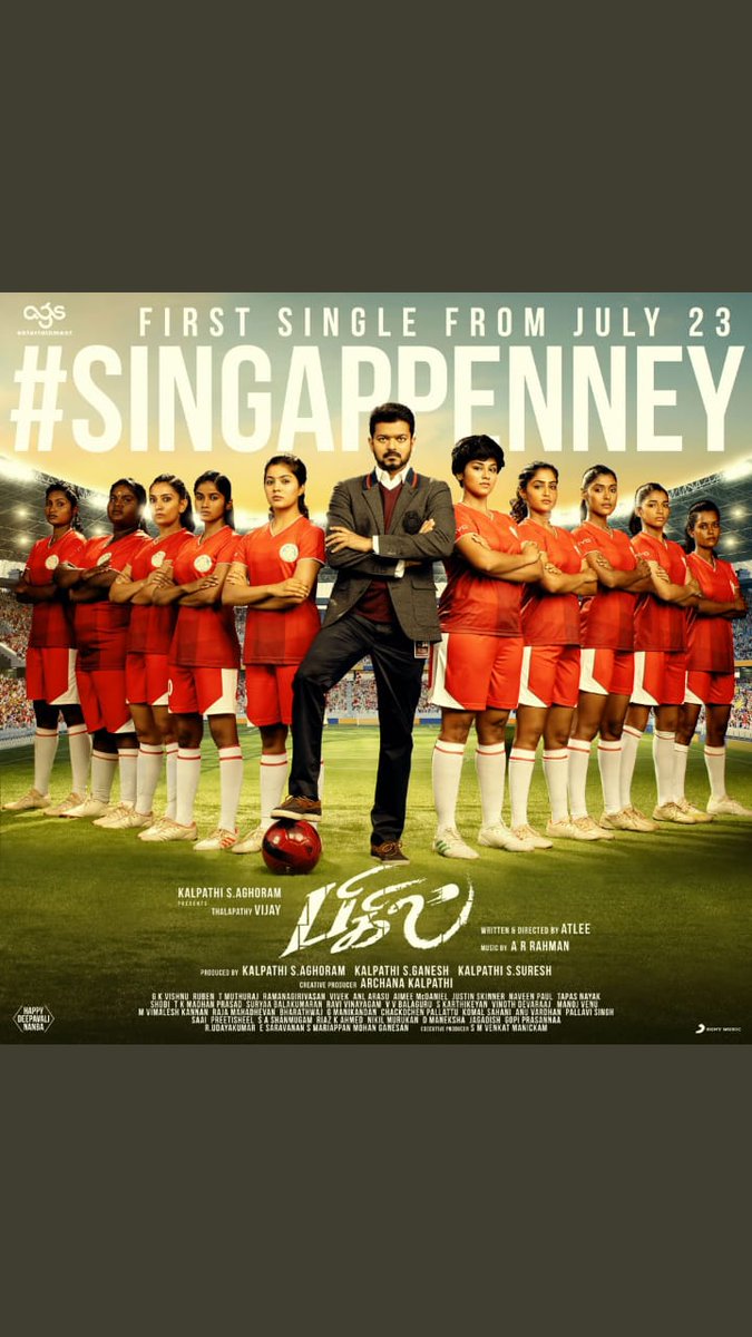 FDFSTickets's tweet photo. #bigilpodalama #Singappenney from 23rd😍🔥 https://t.co/MwXrR6JhlY