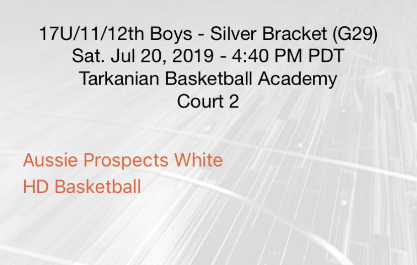 Catch 2020 6’7 <a href="/alai_chris/">Chris Alai</a> &amp; 2020 6’6 <a href="/JasperGibson15/">Jasper Gibson</a> of <a href="/ProspectsAussie/">Aussie Prospects</a> today at 4:40 PDT in <a href="/BigfootHoops/">Bigfoot Hoops</a>’ Las Vegas Live! 

ballertv.com/las-vegas-live…