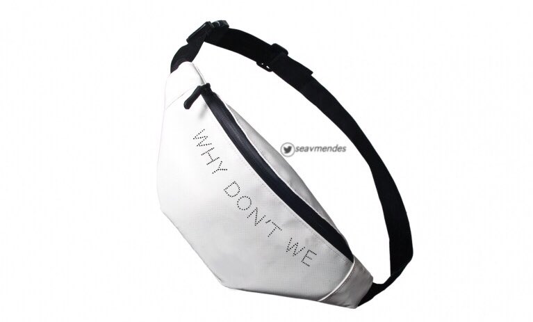 ‘8 letters tour’ & ‘why don’t we’ fanny packs