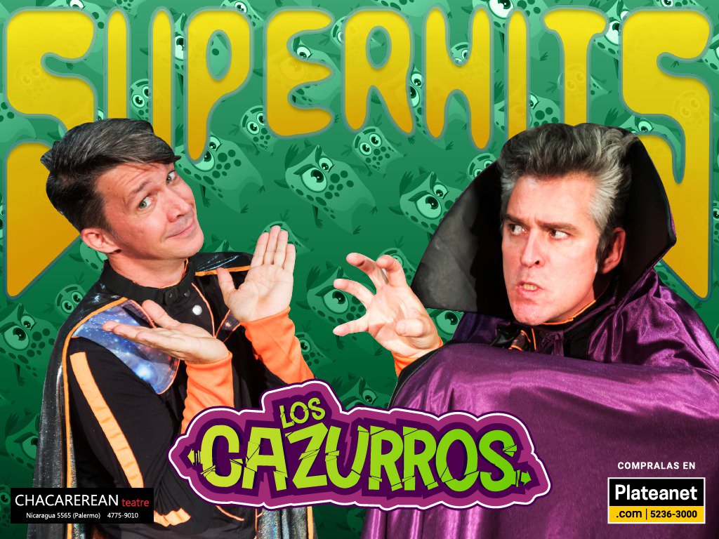 🎯¡SALE UN 2X1 PARA NUESTRES AMIGUES EN SU DÍA!🎯 Las primeras cinco personas🔥 que escriban a cazurros@kocawa.com se llevar un 2x1 para ver los ⭐️Superhits ⭐️ de Los Cazurros en el <a href="/chacarerean/">CHACAREREAN teatre</a>  n la función de este domingo 21 a las 16.30 horas! ¡Feliz día! 💥💥¡ASAUO! 📣