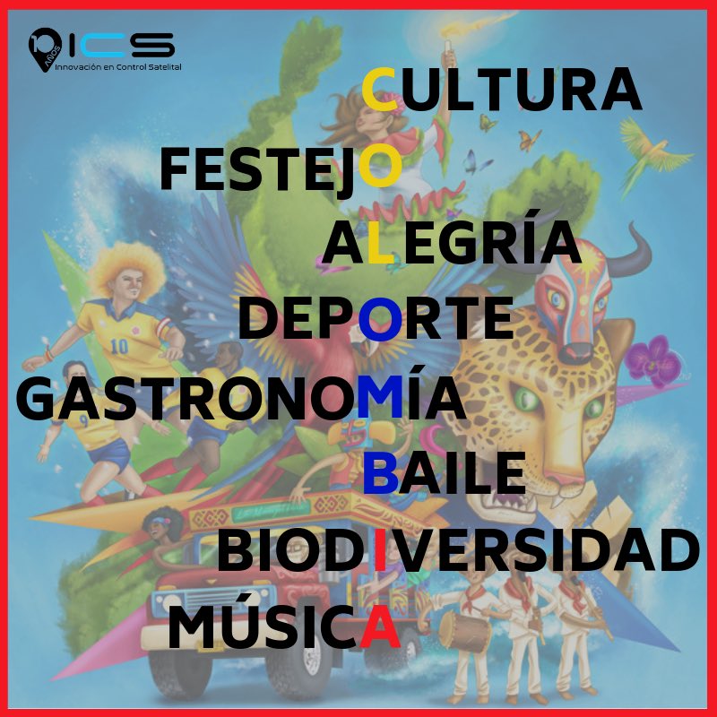 ICSdeColombia's tweet photo. Todos unidos por un mejor país ¡Feliz día de la Independencia! 🇨🇴🇨🇴🇨🇴 https://t.co/KzvkBTmCie #independencia #20dejulio #colombia #patria #icsdecolombia #rastreo #control #seguridad #innovacion #satelital #gps #ICS #cultura #happiness #bicentenario #MasColombianoQueNunca https://t.co/V0EI4V24Ss