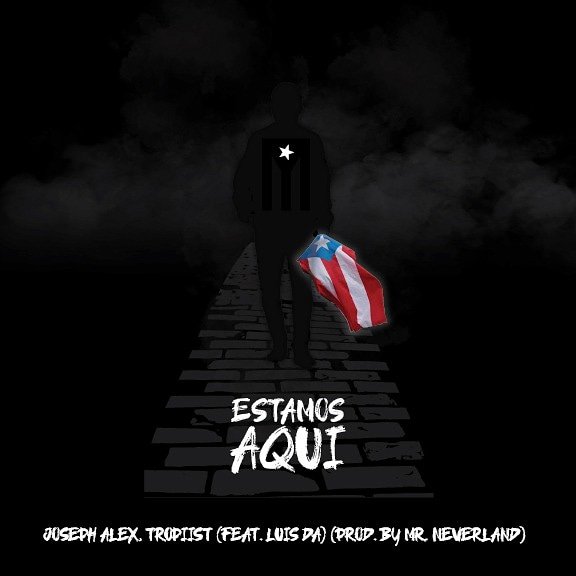 tropiist's tweet photo. ¡Ya van 9 días de lucha, y seguimos aquí! ¡Estamos Aquí! 

Hoy en la noche vamos a tirar este tema que esperemos se escuche en toda la Isla! 🇵🇷 #NewMusic #RickyRenuncia #EstamosAqui #Tropiist #JosephAlex 

Art by @apvillion88 https://t.co/AtbuEW7ZrB