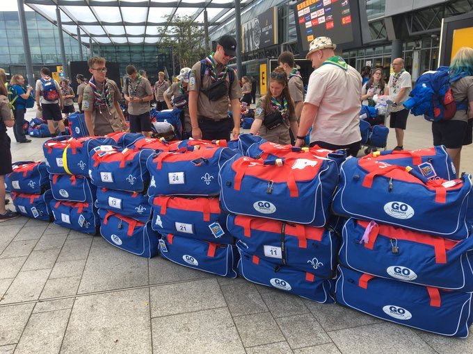 2019_wsj's tweet image. Scouts and guides from all around the world are coming to United States on the biggest World #ScoutJamboree. ⚜️