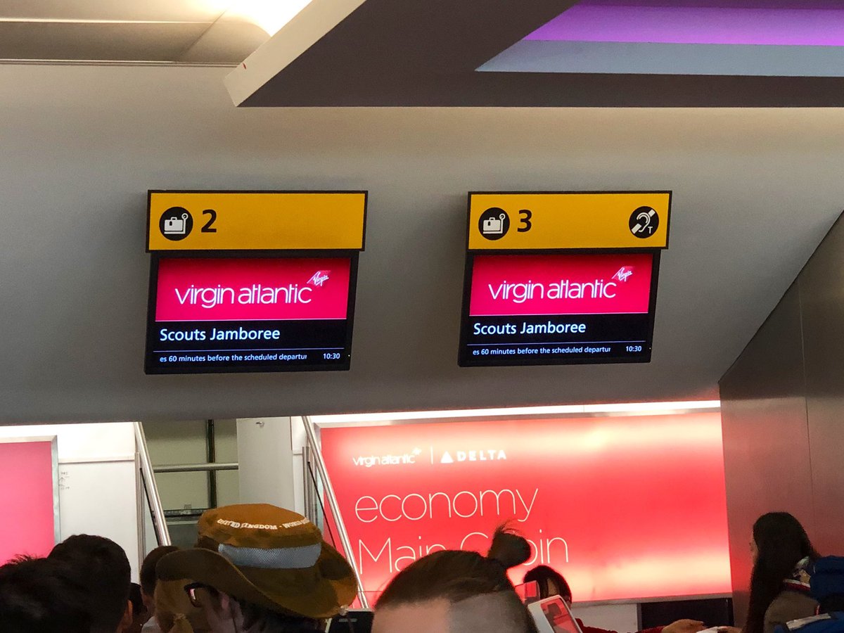 2019_wsj's tweet image. Scouts and guides from all around the world are coming to United States on the biggest World #ScoutJamboree. ⚜️