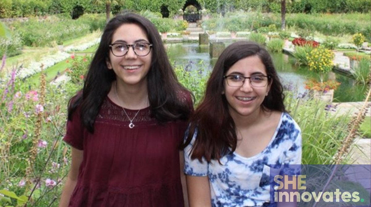 “We love empowering Muslim girls through books.” - Zena Nasiri and Mena Nasiri, co-founders of Girls of the Crescent <a href="/GirlsCrescent/">Girls of the Crescent</a>. Learn more: bit.ly/2IUWQNU #sheinnovates #unwomen