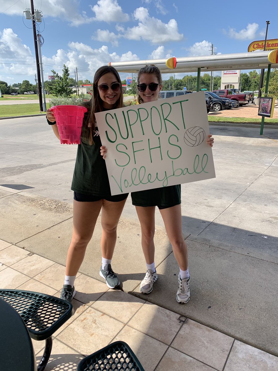 Come support the Santa Fe Volleyball Team at Sonic from 10-4 today 😊