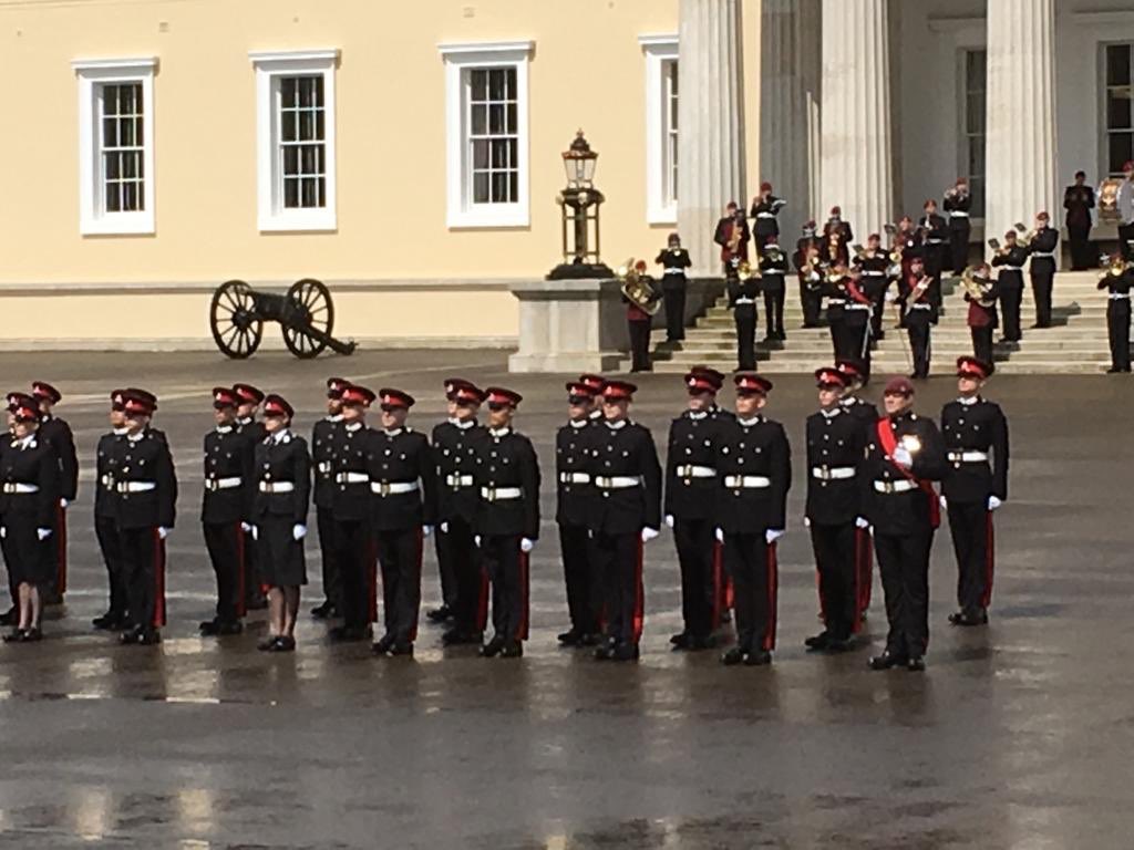 Congratulations on all those who commissioned today with a special shout out to our man. @RMASandhurst @DComdResRMAS @London_Regt #armyofficer #thisisbelonging @BritishArmy