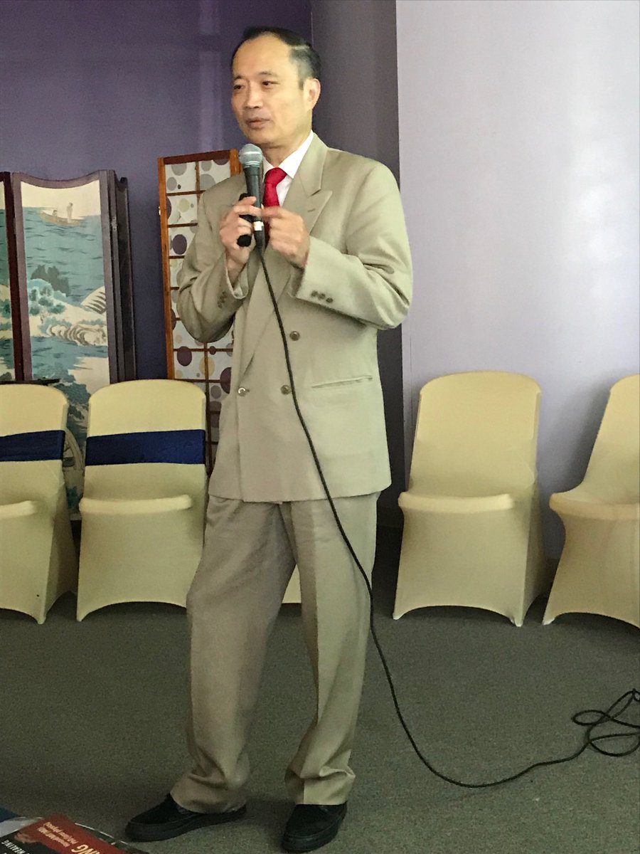 CorinthiaElder's tweet photo. It’s always a privilege to hear from renowned eye surgeon Dr. Ming Wang. He’s also a committed patriot and active member of the 917 Society. Dr. Wang came to America more than 30 years ago with $50 in his pocket and an English dictionary. #MingWang https://t.co/vcTLYNHUk8