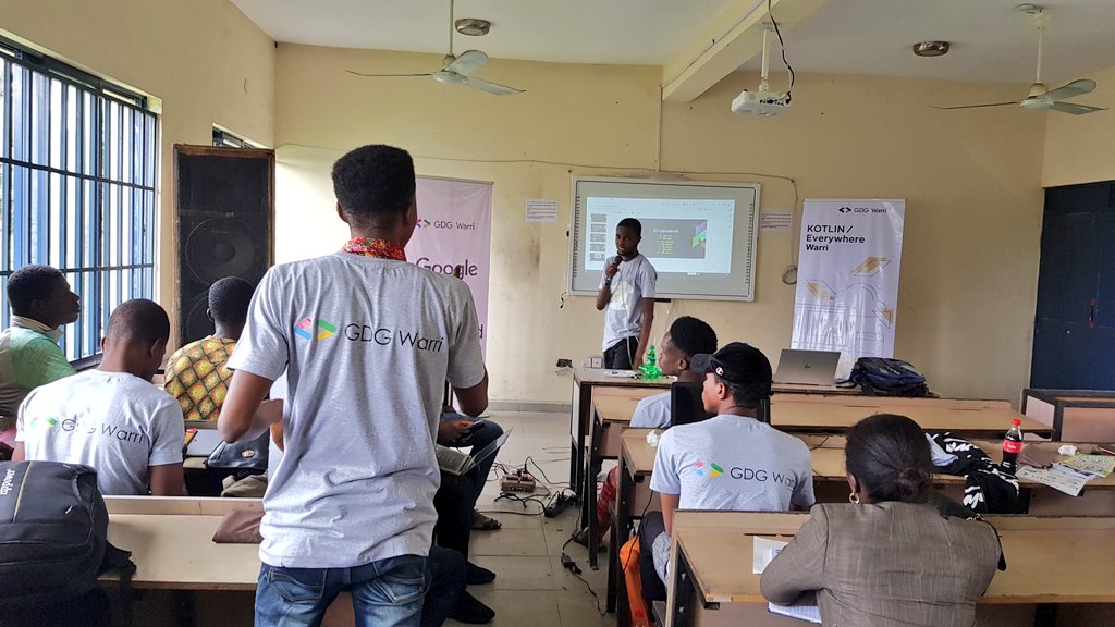 gdg_warri's tweet photo. Questions on how @github commands works
#ioextended19 #kotlineverywhere event.
@kelvinrolex @umarauna @WomenTechmakers @aniediudo
@charliecodes @MrTechDan
@wtmwarri @googleafrica @googledevs https://t.co/ZThRvwZ2md