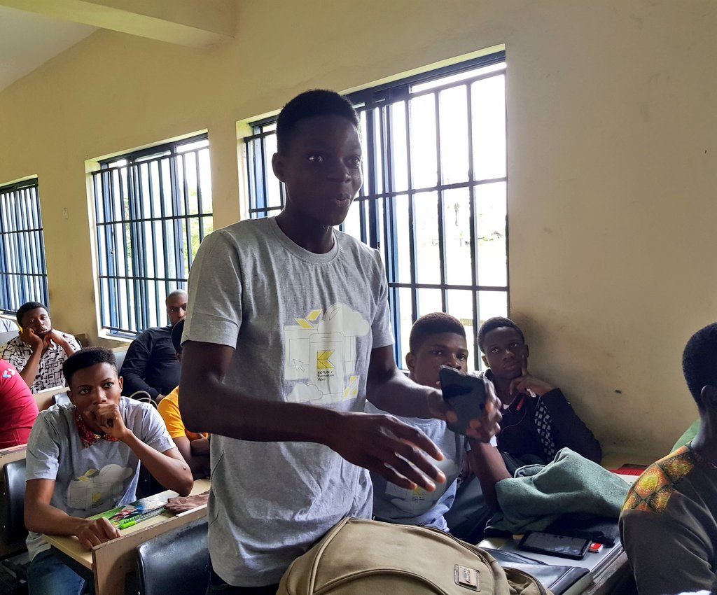 gdg_warri's tweet photo. Questions on how @github commands works
#ioextended19 #kotlineverywhere event.
@kelvinrolex @umarauna @WomenTechmakers @aniediudo
@charliecodes @MrTechDan
@wtmwarri @googleafrica @googledevs https://t.co/ZThRvwZ2md