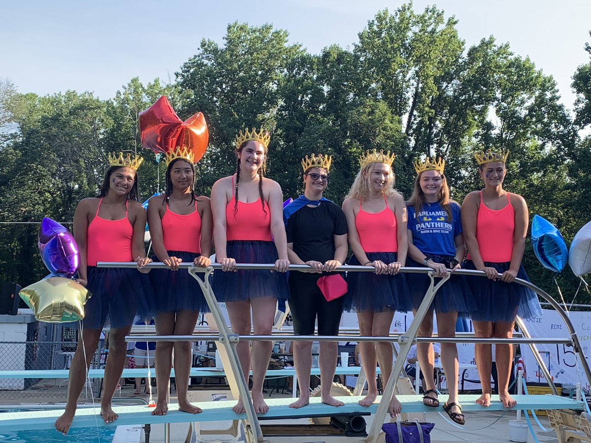 parpoolpanthers's tweet photo. Congrats to all SEVEN of our seniors for swimming in their last meet today!! We hope the best for your future in college and beyond Jessie, Hailey, Elizabeth, Kaden, Emily, Jenny, and Freya!! Once a panther always a panther!! https://t.co/R2DYXtNpMj