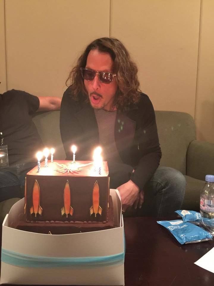 Happy Birthday to Chris Cornell! Forever in our hearts  . 
