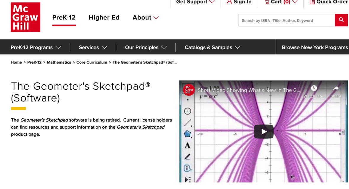 Todd Feitelson On Twitter What Geometers Sketchpad Is