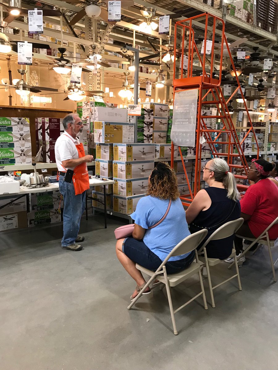 Awesome job mark on clinic on how to install a ceiling fan!