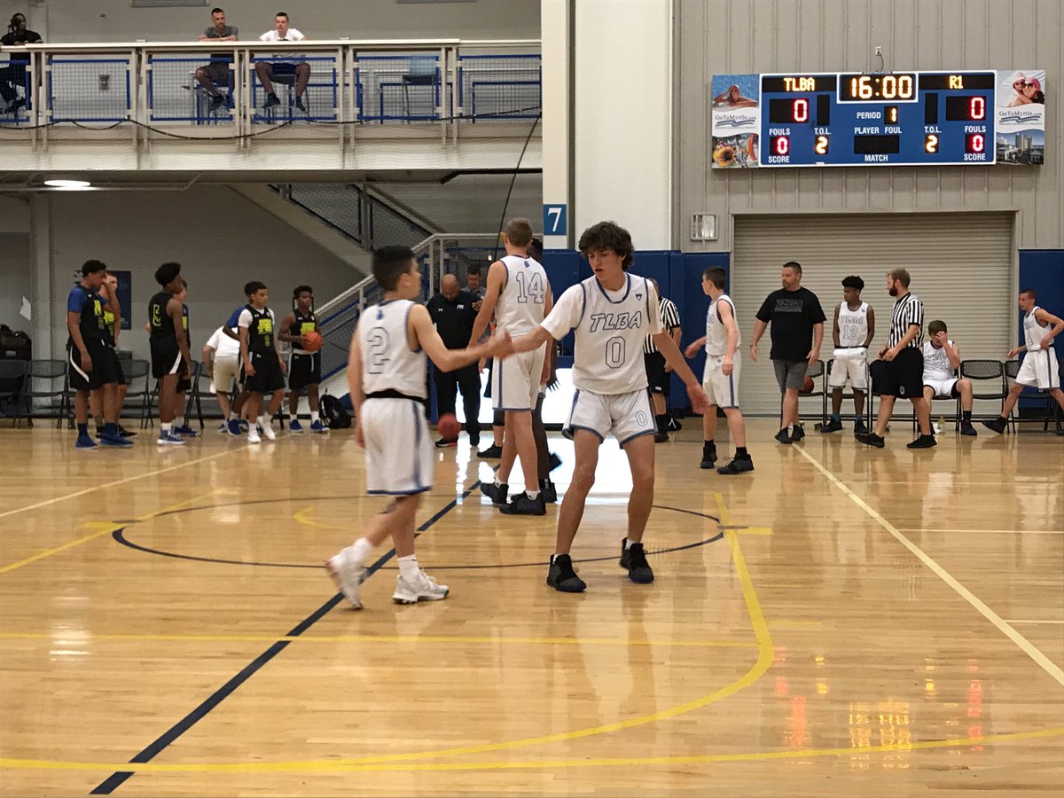 KurtLimbacher's tweet photo. @tlbahoops 2024 moving on with win over Delaware 69-52 in national semifinal #WeAreTLBA @playNTBA #tlba_hoops https://t.co/isxI2qkECc