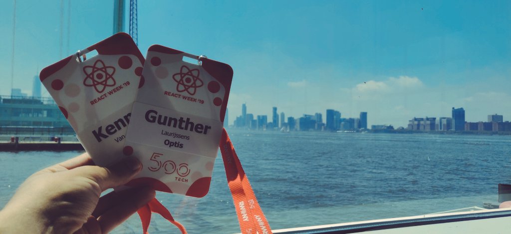 Saying goodbye to NYC and <a href="/reactweek/">React Week</a> with a last 🌭 in Central Park. Thanks <a href="/optisnv/">Optis</a> for sending me here to learn and meet some awesome people! <a href="/reactweek/">React Week</a> the conference with a work-life balance! Workshops, conference, drinks and even a scavenger hunt! Awesome!