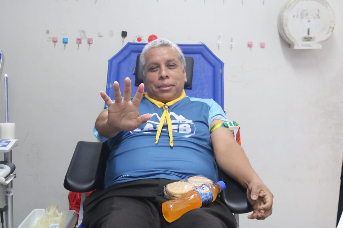 AdventistaMiCOP's tweet photo. En el marco del proyecto #MisiónCaleb se lleva a cabo la donación de sangre “Vidas por Vidas” en la ciudad de Lima. https://t.co/UbStt8kKAq