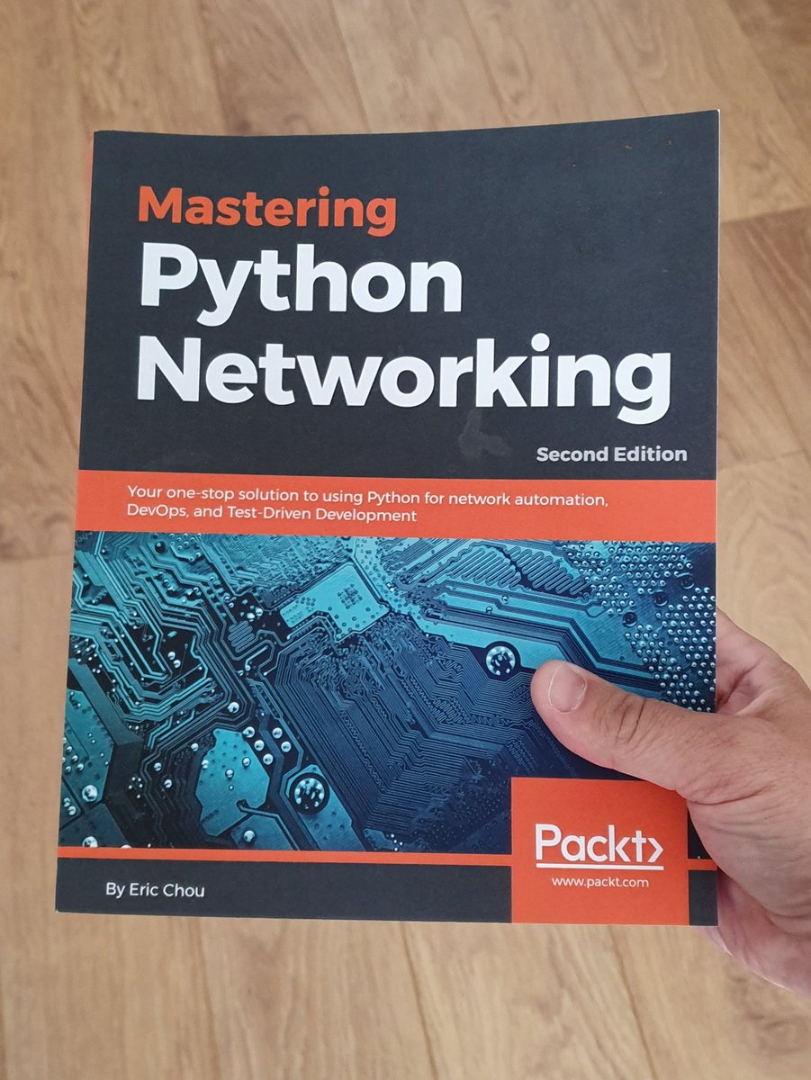 Marc_A_Jones's tweet image. Looking forward to diving head first in to this @ericchou #python #pythonnetworking #devnet #netdevops #networkautomation #cisco @CiscoDevNet