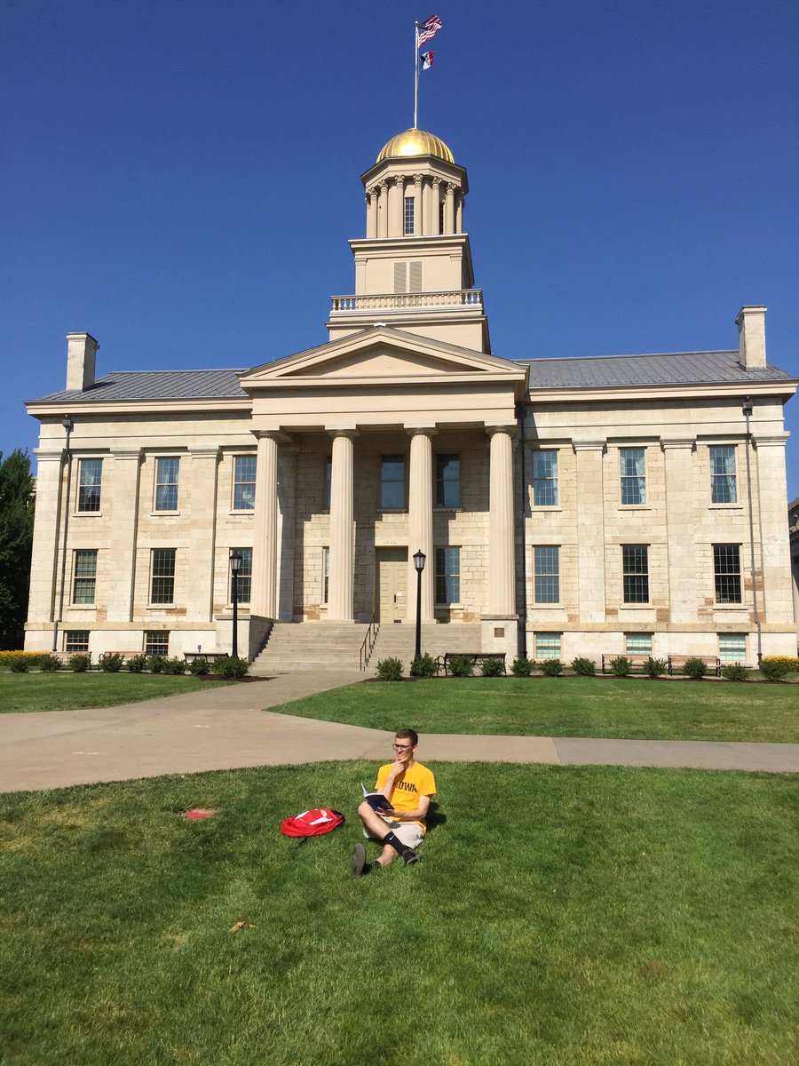 NGrandstaff's tweet photo. Study or take a nap on the Pentacrest. ✅
#47Things #23Left https://t.co/3bZTk7XLel
