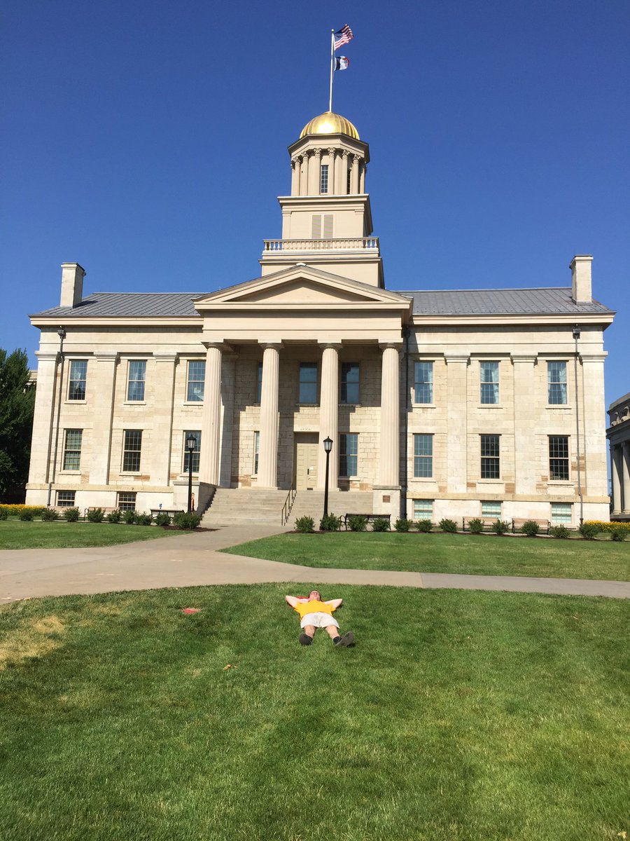 NGrandstaff's tweet photo. Study or take a nap on the Pentacrest. ✅
#47Things #23Left https://t.co/3bZTk7XLel