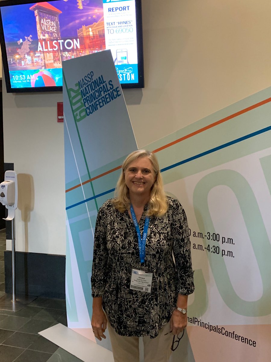 KSPrincipals's tweet photo. One awesome leader representing KASSP at the national level! Thank you Jacque Feist for your service to Kansas principals! #kassp #kaesp https://t.co/io2vWFbnW3