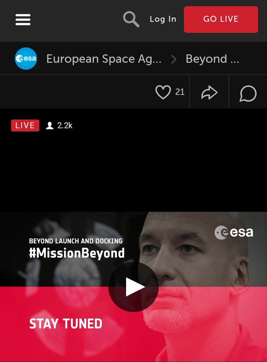 francy_0207's tweet photo. Pronta! ๐ E voi? @letiziadavoli @paoloigna1 @susibologna
@aapv2016 @corsainsalita, #amicidicespazio tutti?
#MissionBeyond
#launch
#expedition60
@esa @ESA_Italia
Via @esaspaceflight ๐จโ๐๐ https://t.co/tkeJLszmW5