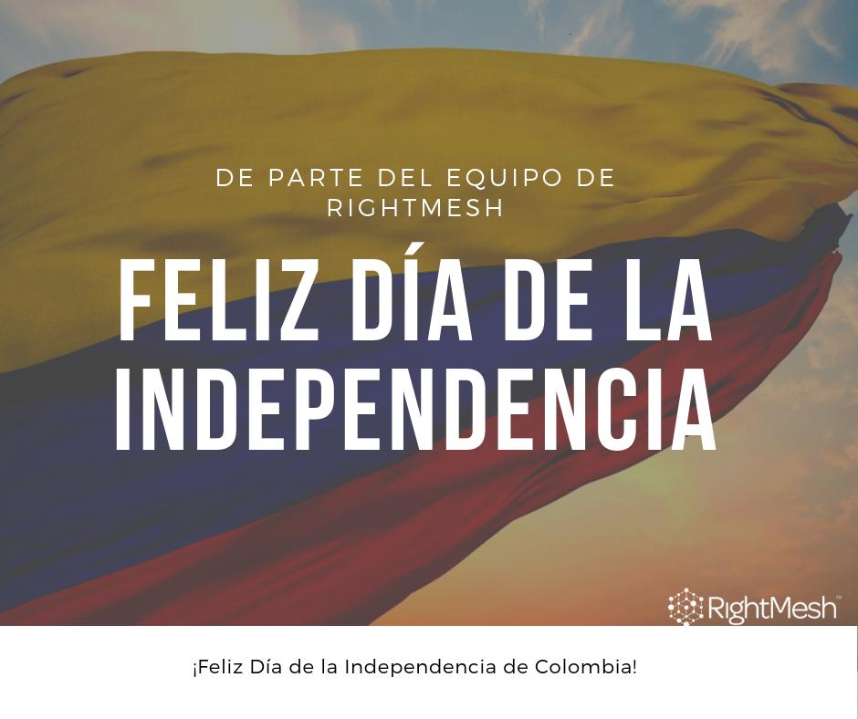 RightMesh_ES's tweet photo. ¡Feliz Día de la Independencia, #Colombia! https://t.co/jILGm4Dt6M
