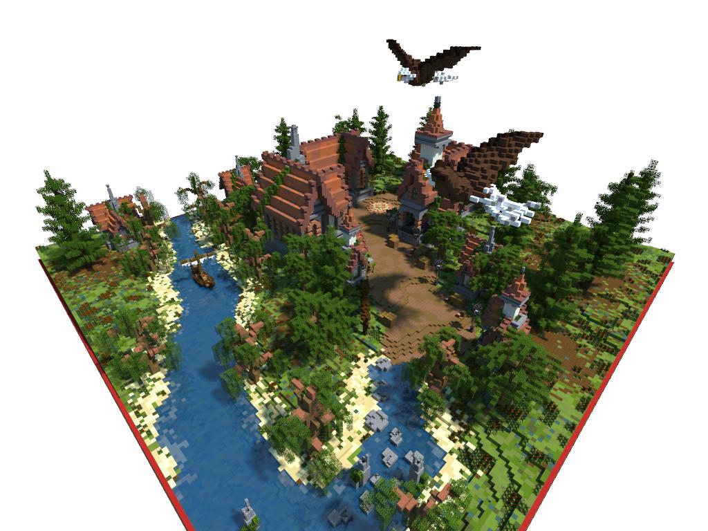 SkycadeBuilds's tweet photo. Creative spawn built for @PlaySkycade Creative reset! 

Come play, launch is in 90 minutes. 1.12.2 - https://t.co/GyxEBdRn0z

Built by @Quoraaah https://t.co/TJbu7Dc7OZ