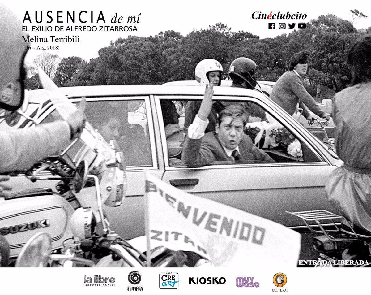 cineclubcito's tweet photo. ZITARROSA en el #Cineclubcito 
Nos emociona mucho presentar esta película de Melina Terribili. A Alfredo le queremos y respetamos mucho! 

19:30h
23Jul #Efímera #LaPaz
24Jul @kioskoinfo #SczBo
25Jul #CasaCreart #Tarija
30Jul CasArteTakubamba #Sucre
14Ag @laLibre_ria  #Cbba

#Cine https://t.co/8lBaAduJ3q